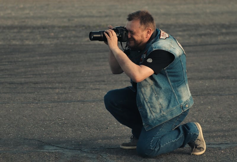 Paparazzi at an event